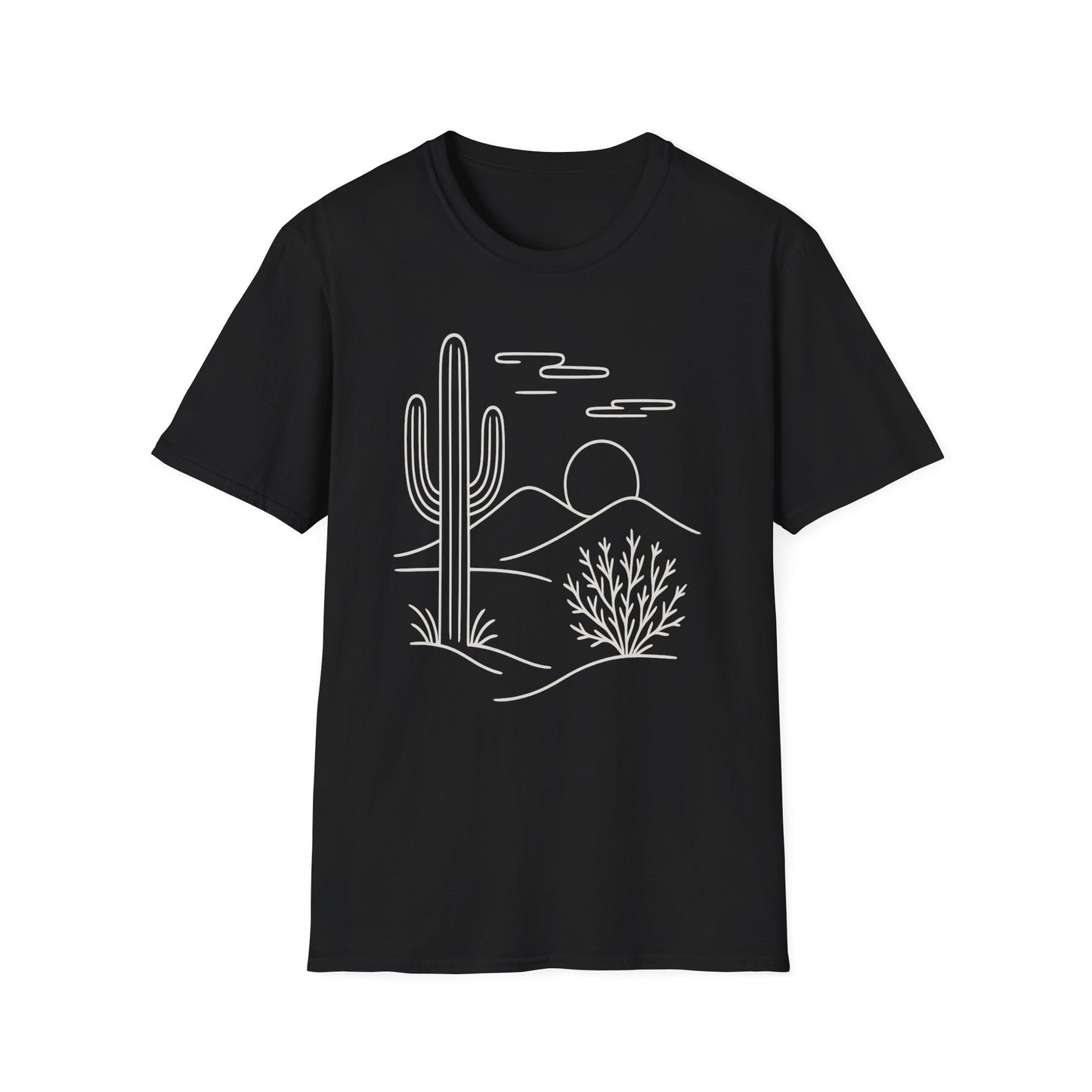 Desert Landscape Minimalist T-Shirt