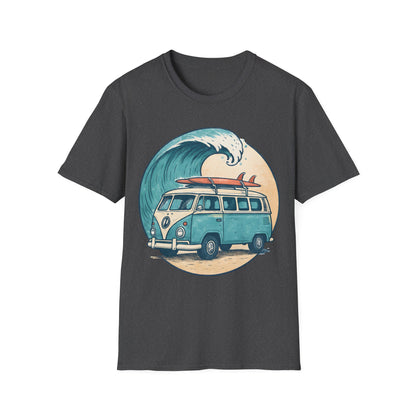 Beach Vintage Van T-Shirt