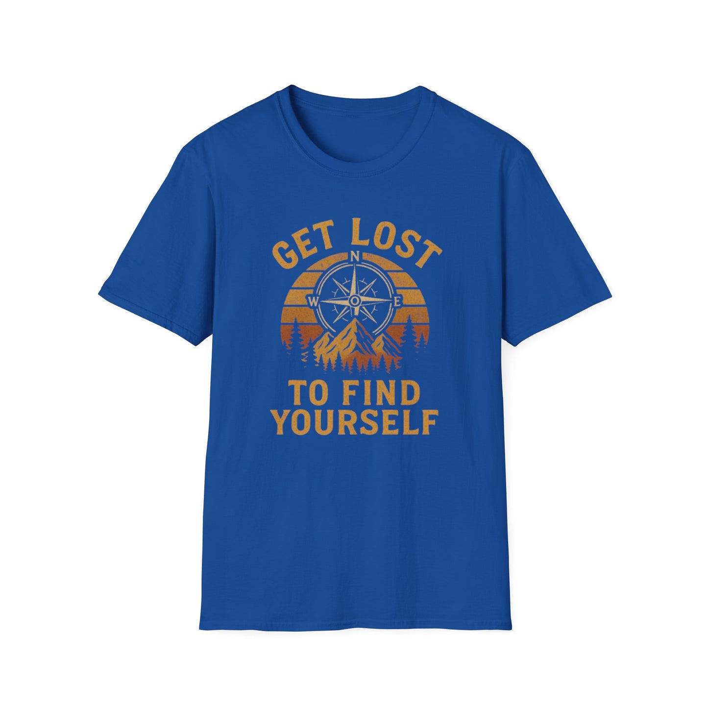 Get Lost To Find Yourself Compass T-Shirt