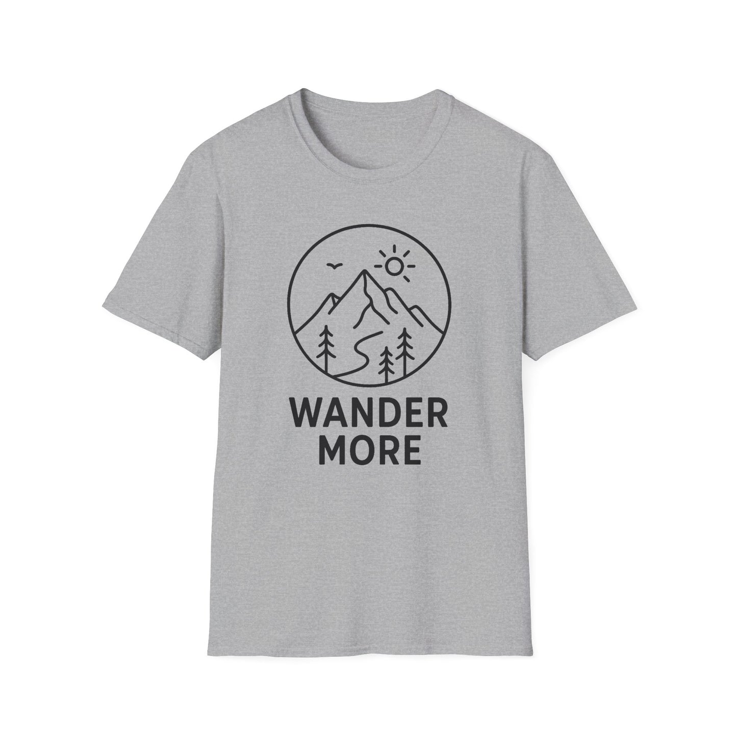 Wander More Minimalist T-Shirt