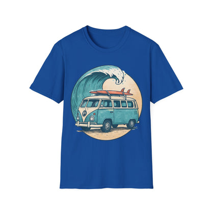 Beach Vintage Van T-Shirt