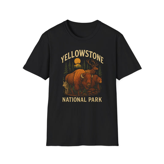 Yellowstone National Park Bison T-Shirt