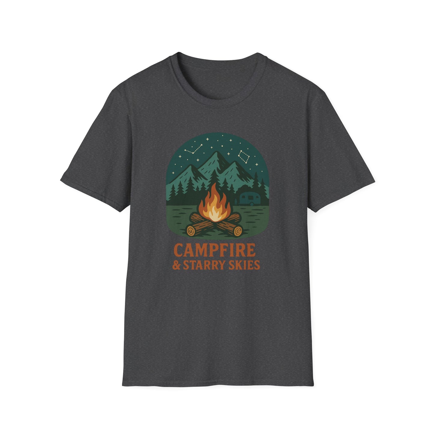 Campfire & Starry Skies T-Shirt