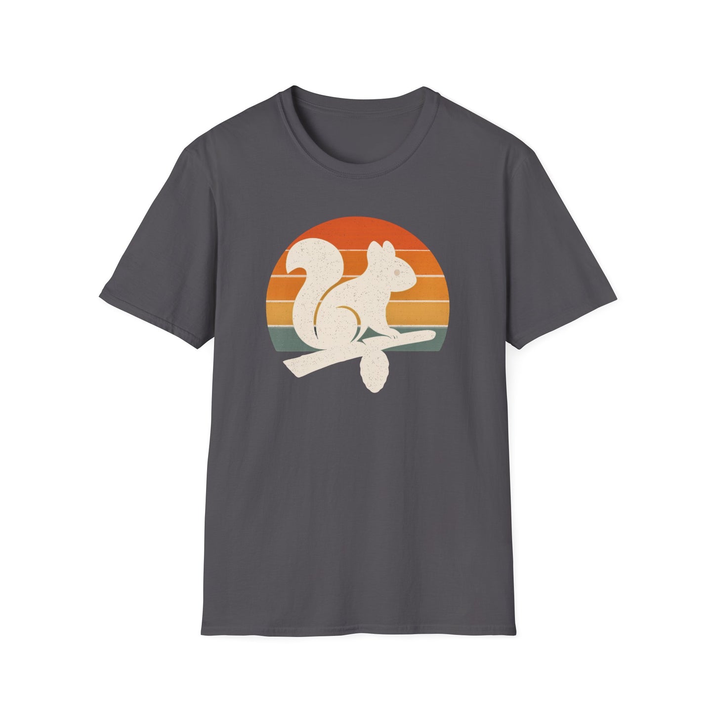 Retro Squirrel Silhouette T-Shirt