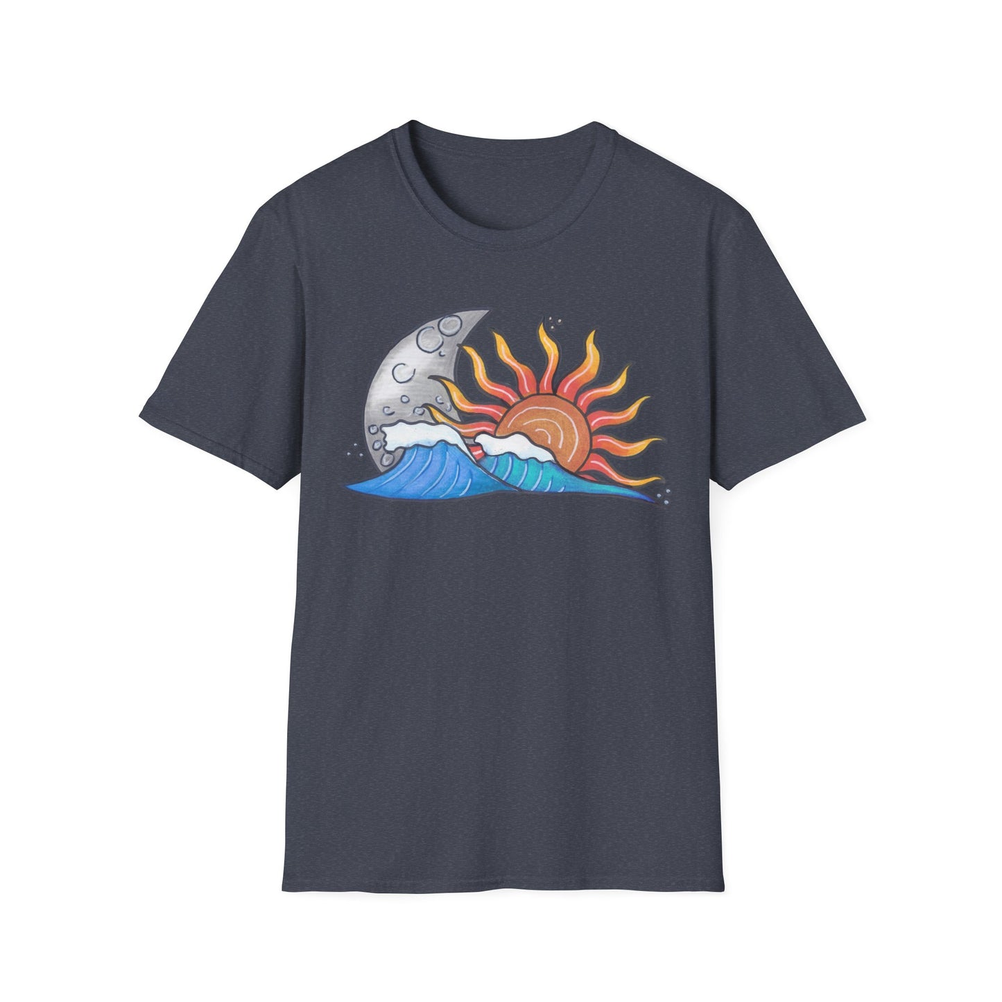 Sun Moon Tidal T-Shirt