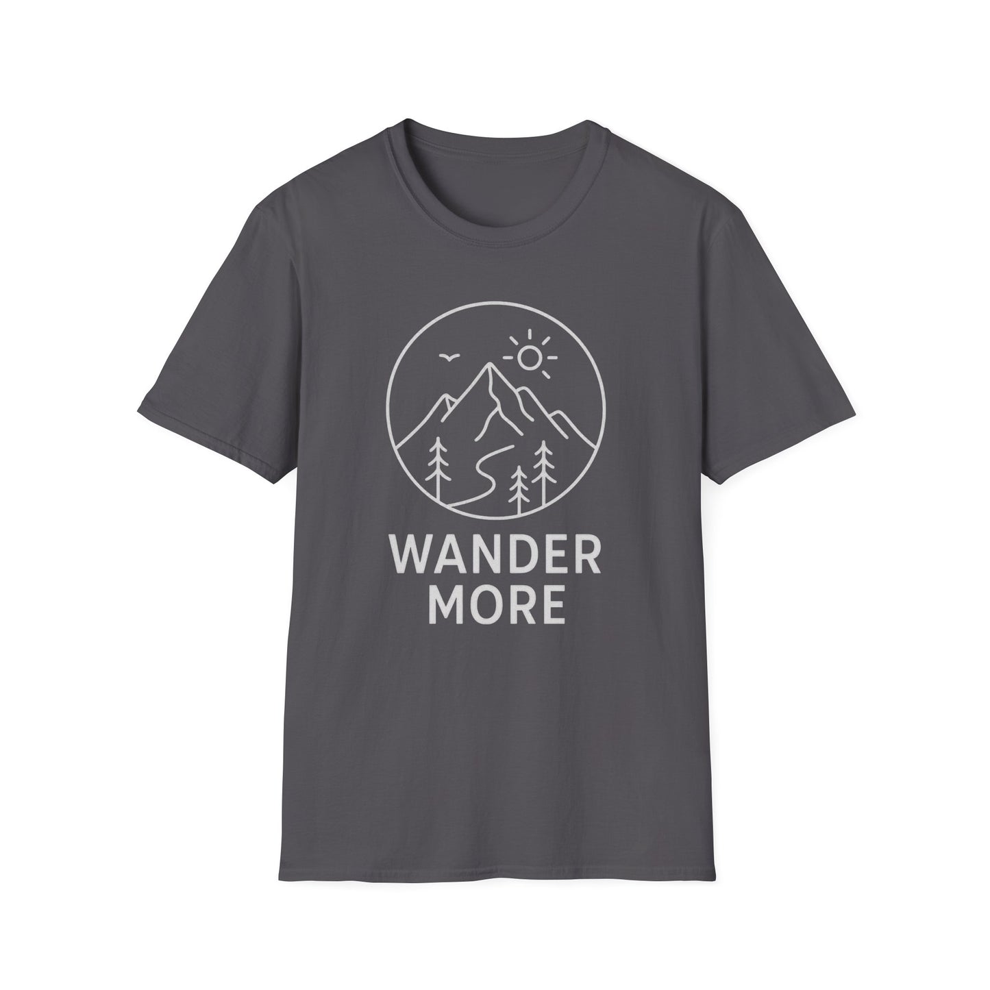 Wander More Minimalist T-Shirt