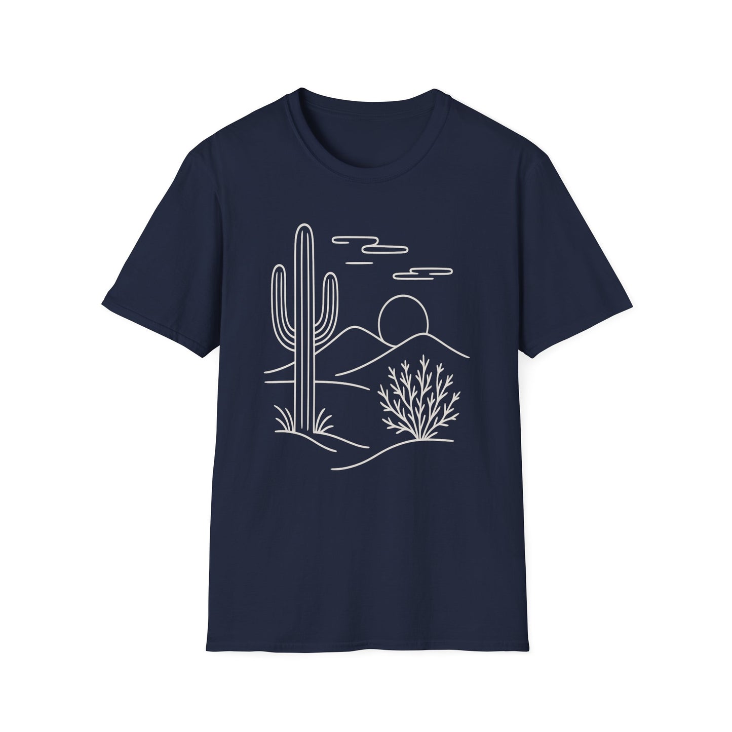 Desert Landscape Minimalist T-Shirt