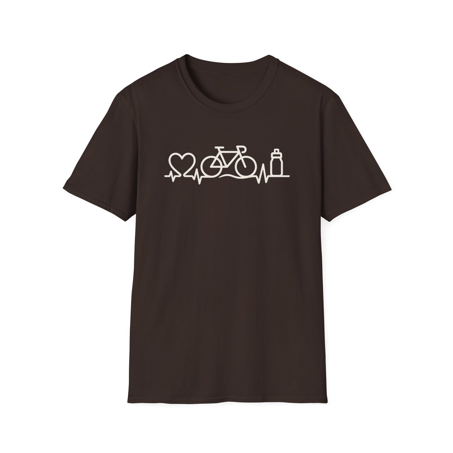 Bicycle Love Heart Beat T-Shirt