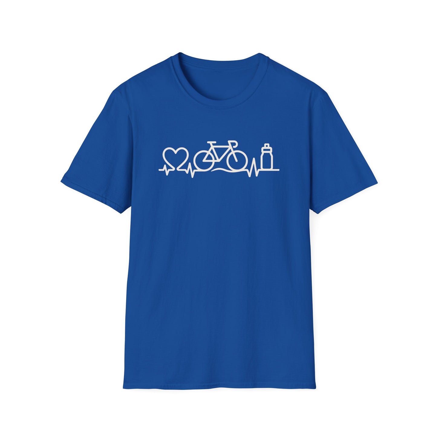 Bicycle Love Heart Beat T-Shirt