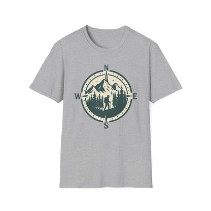 Hiker In Compass T-Shirt