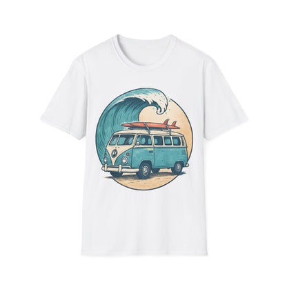 Beach Vintage Van T-Shirt