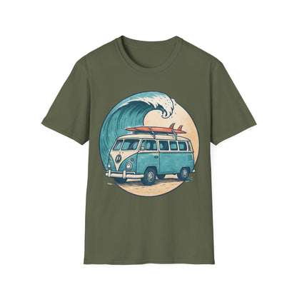 Beach Vintage Van T-Shirt