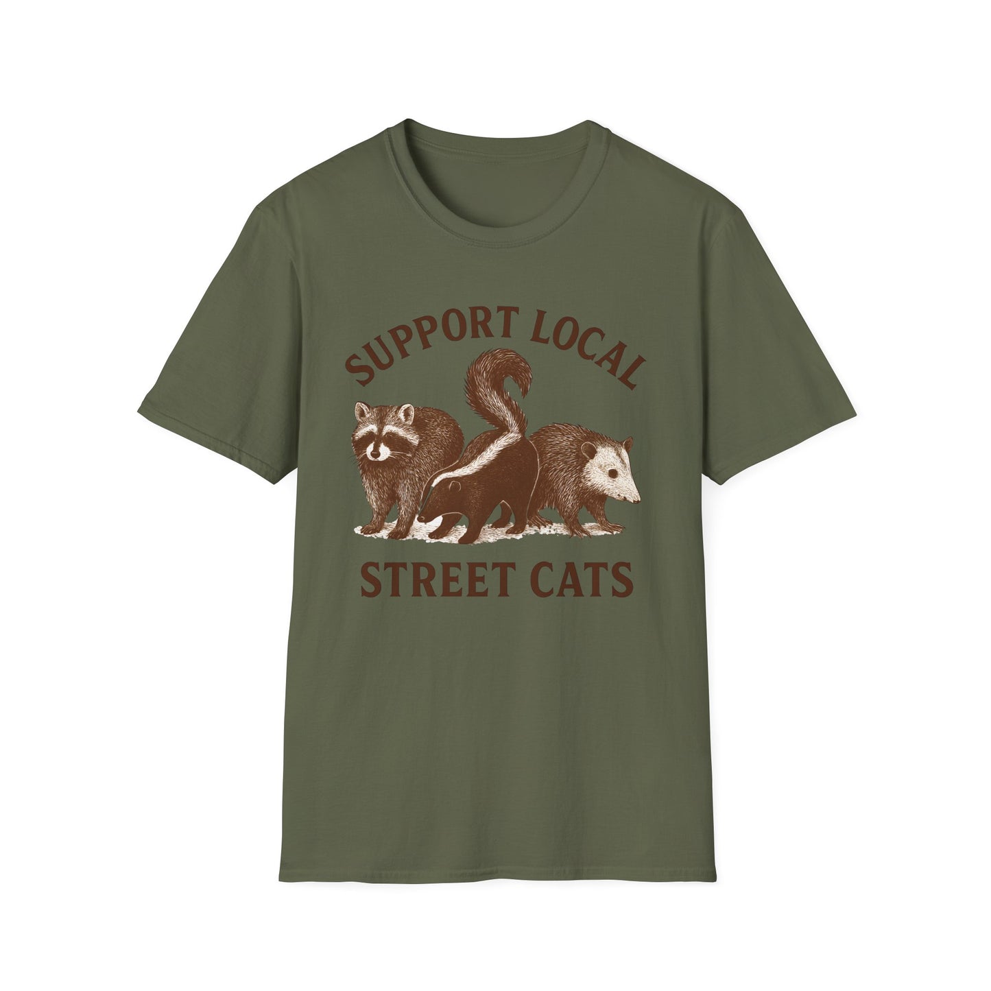 Support Local Street Cats T-Shirt