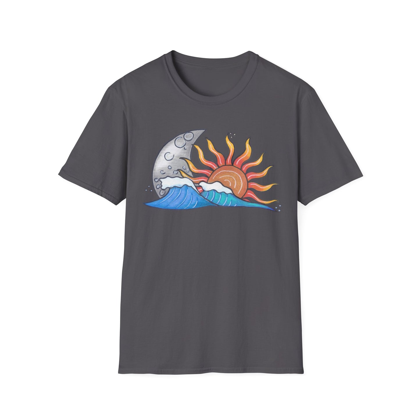 Sun Moon Tidal T-Shirt