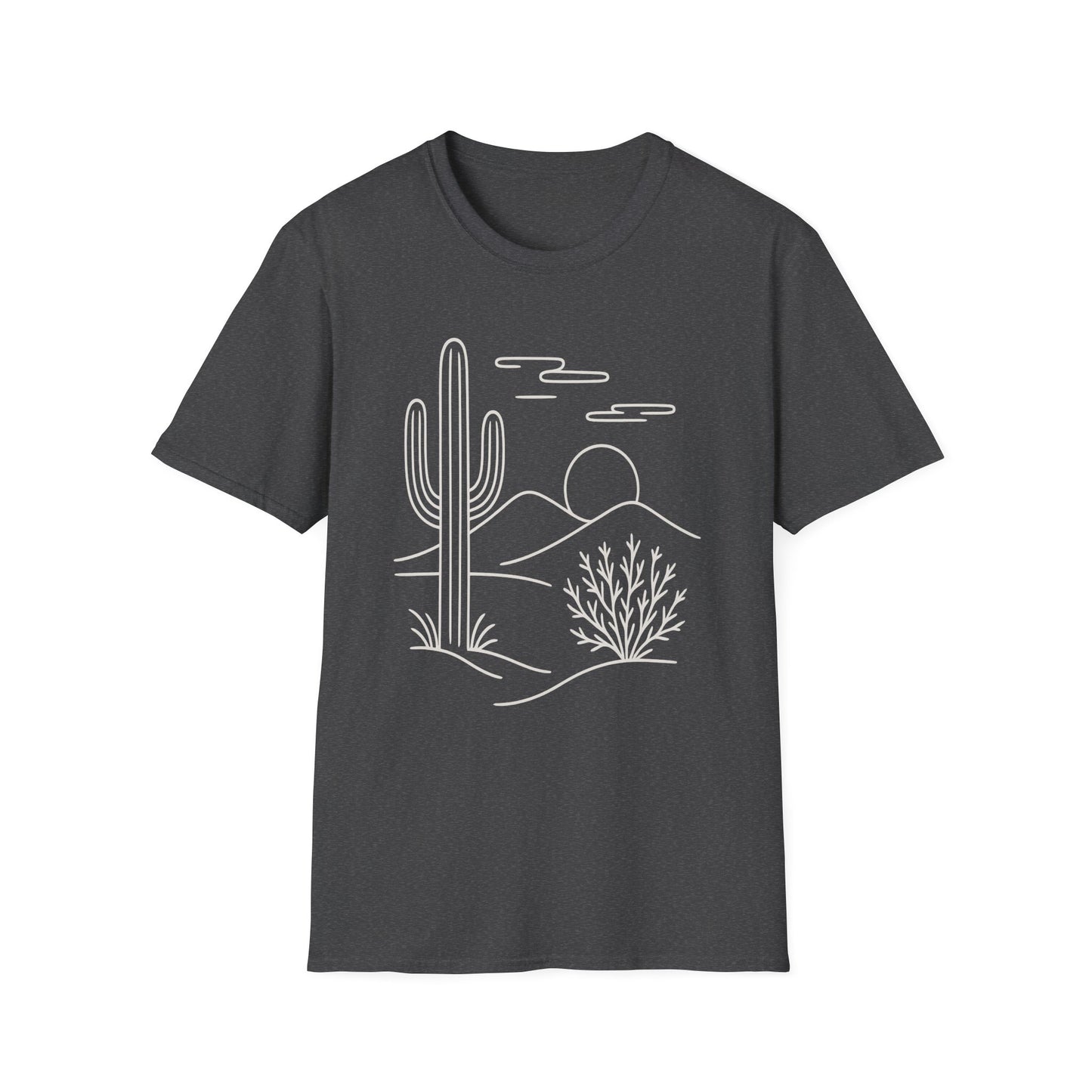 Desert Landscape Minimalist T-Shirt