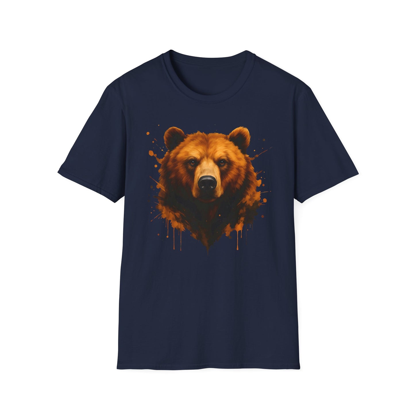 Bear Drip Paint T-Shirt