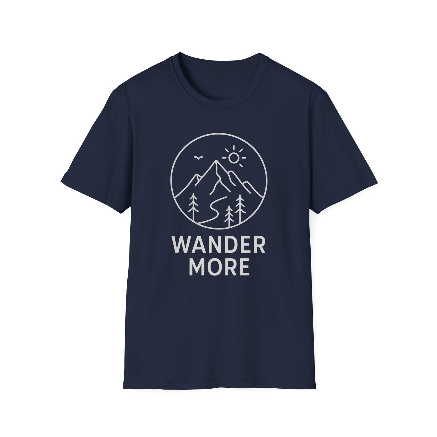 Wander More Minimalist T-Shirt