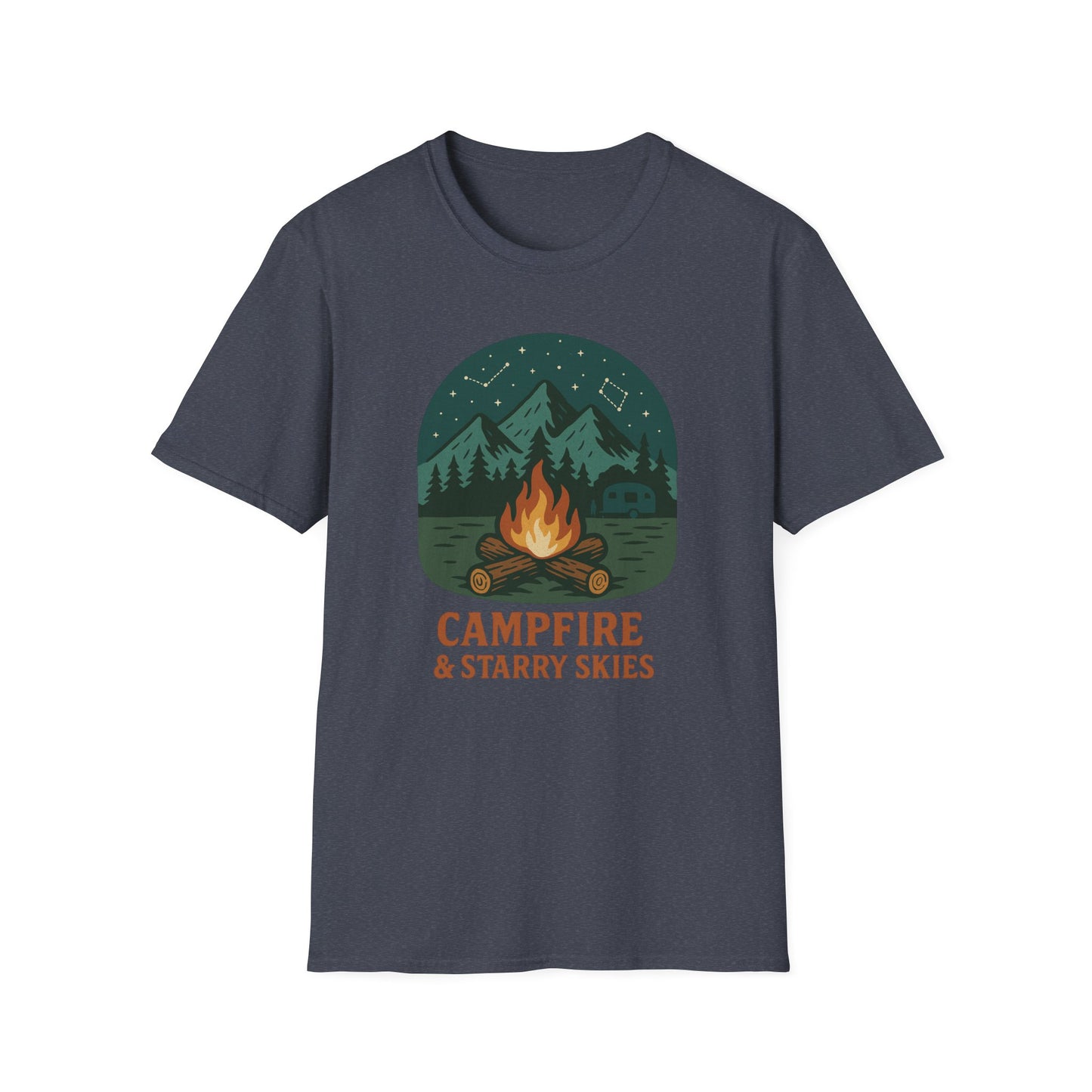 Campfire & Starry Skies T-Shirt
