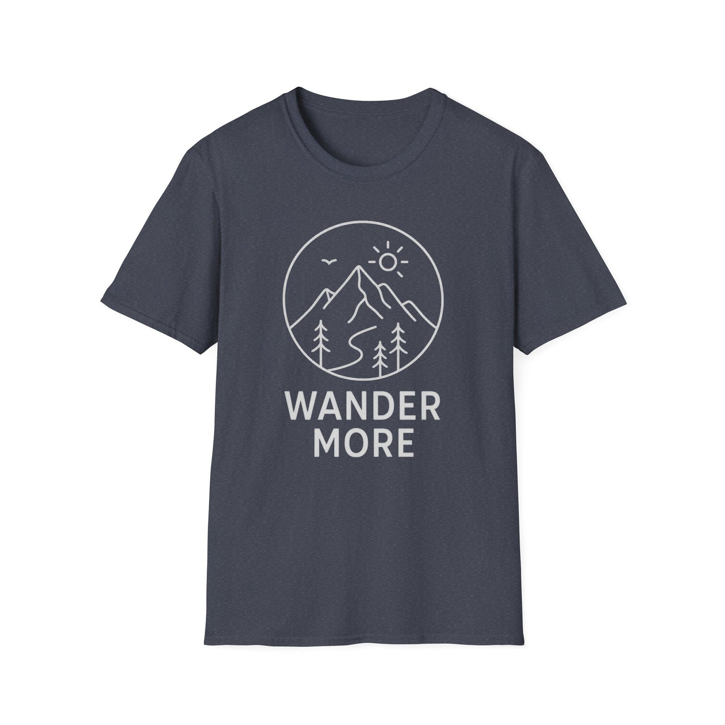 Wander More Minimalist T-Shirt