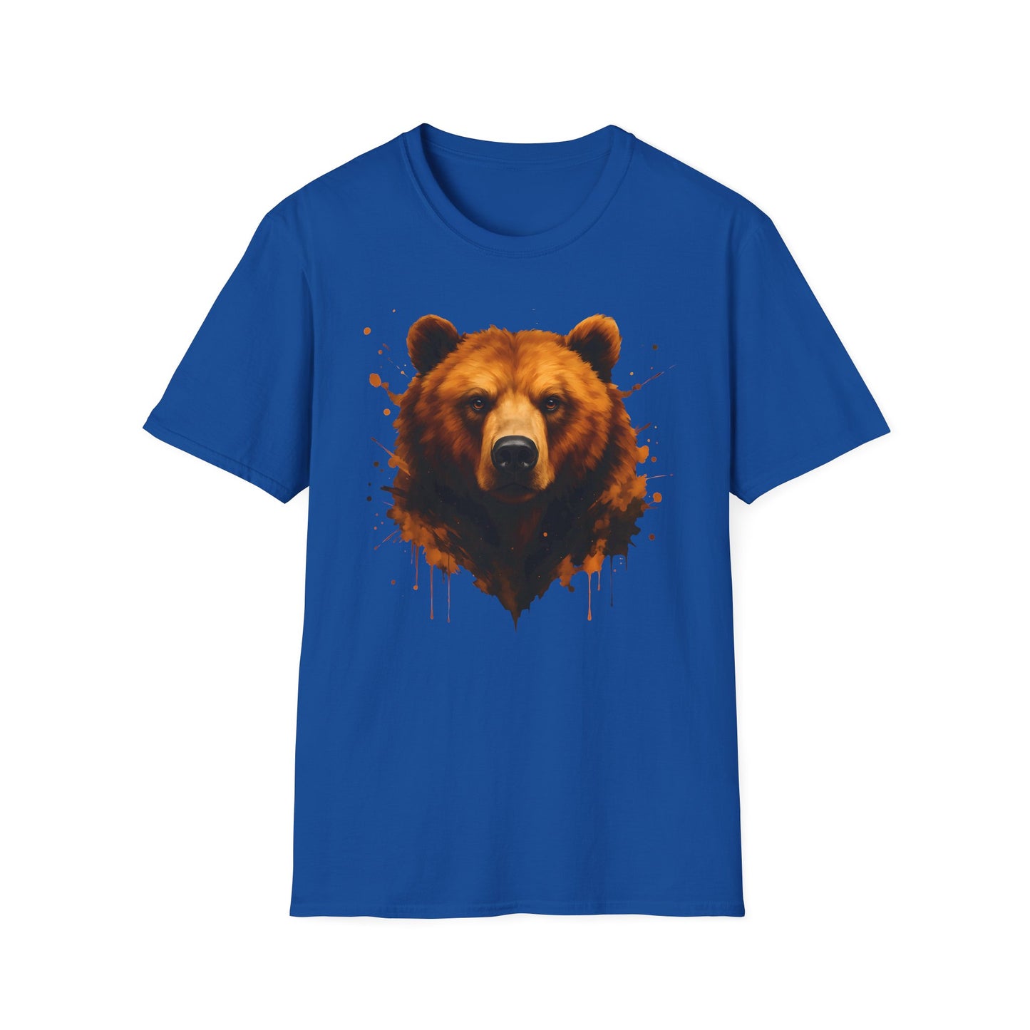 Bear Drip Paint T-Shirt