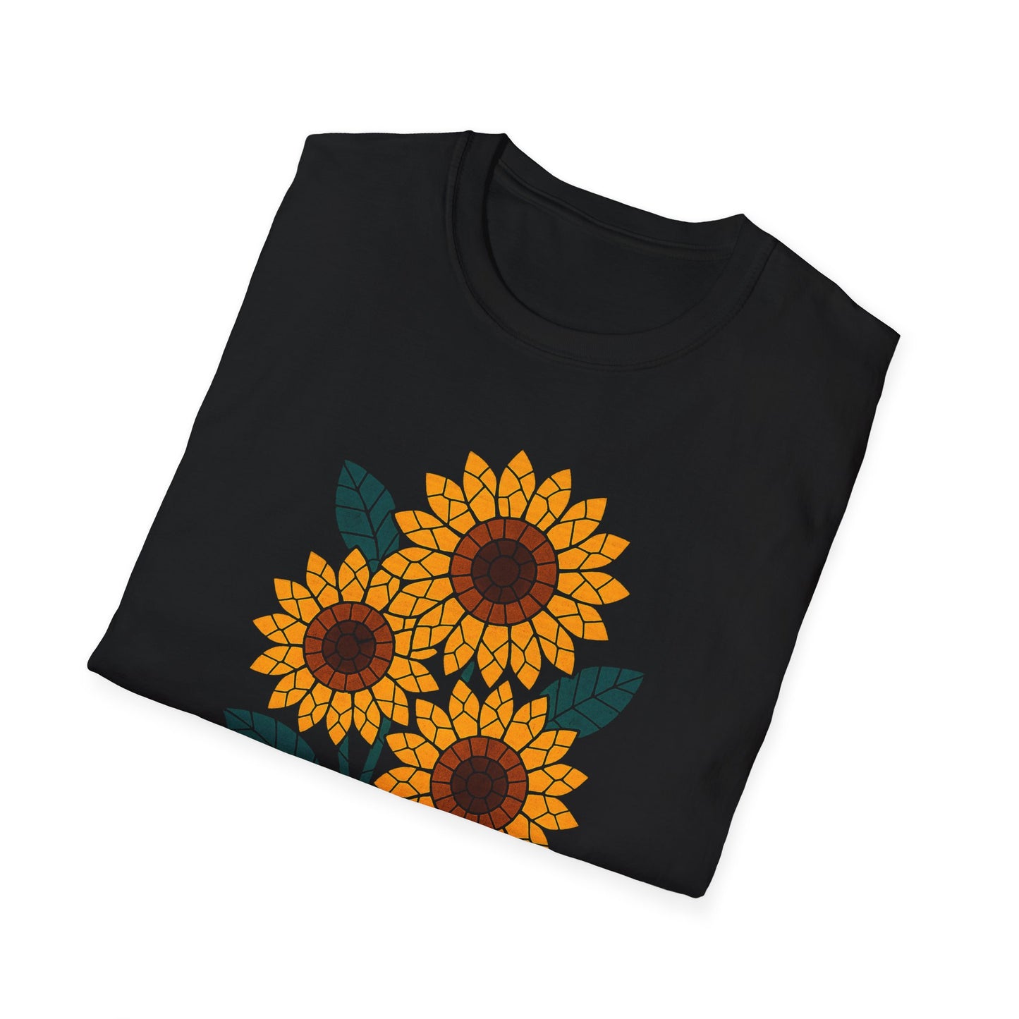 Sunflowers Mosaic T-Shirt