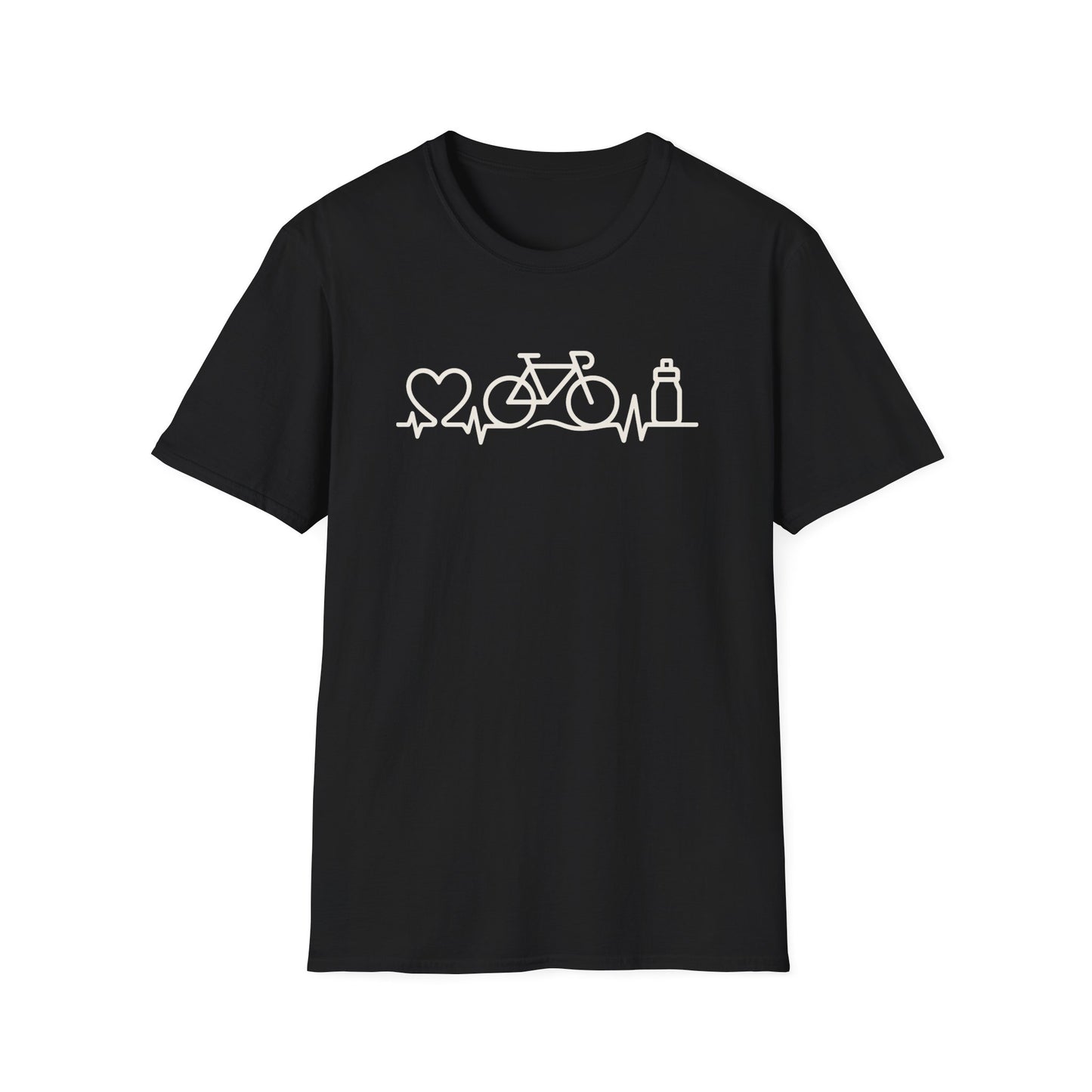 Bicycle Love Heart Beat T-Shirt