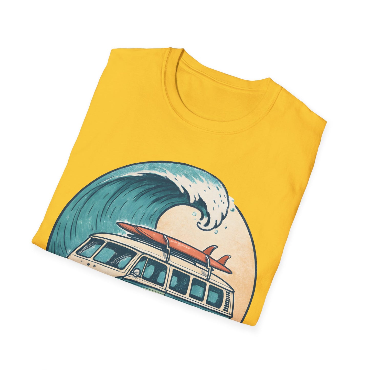 Beach Vintage Van T-Shirt