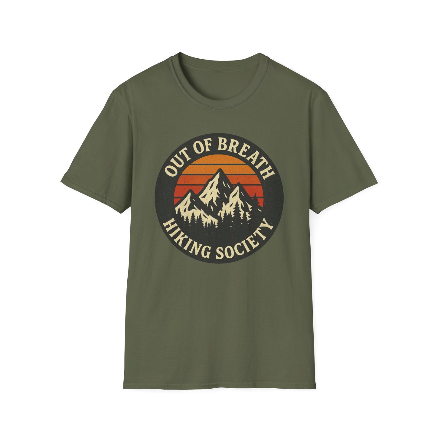 Out Of Breath Hiking Society T-Shirt