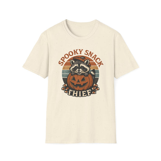Spooky Snack Thief Racoon T-Shirt