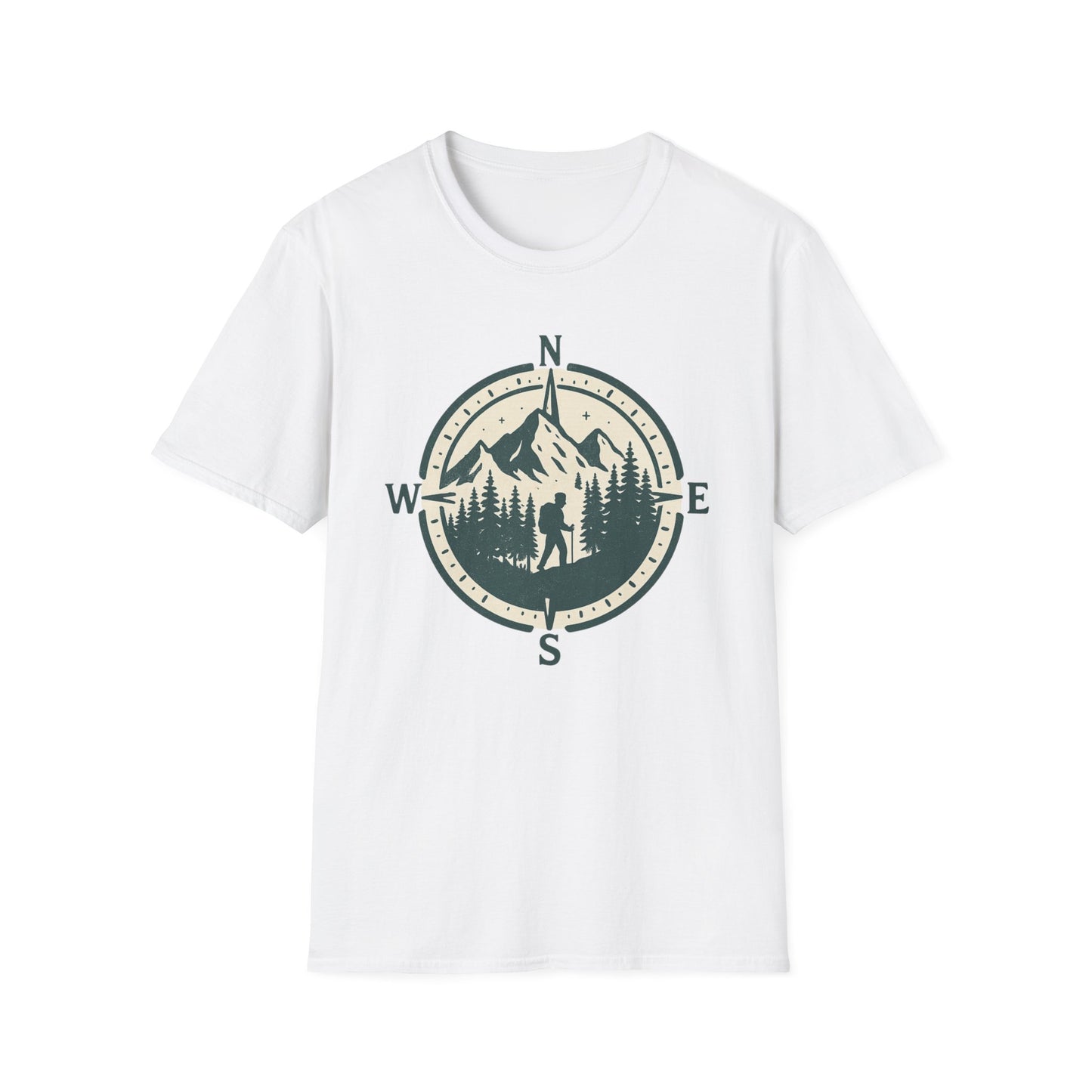 Hiker In Compass T-Shirt
