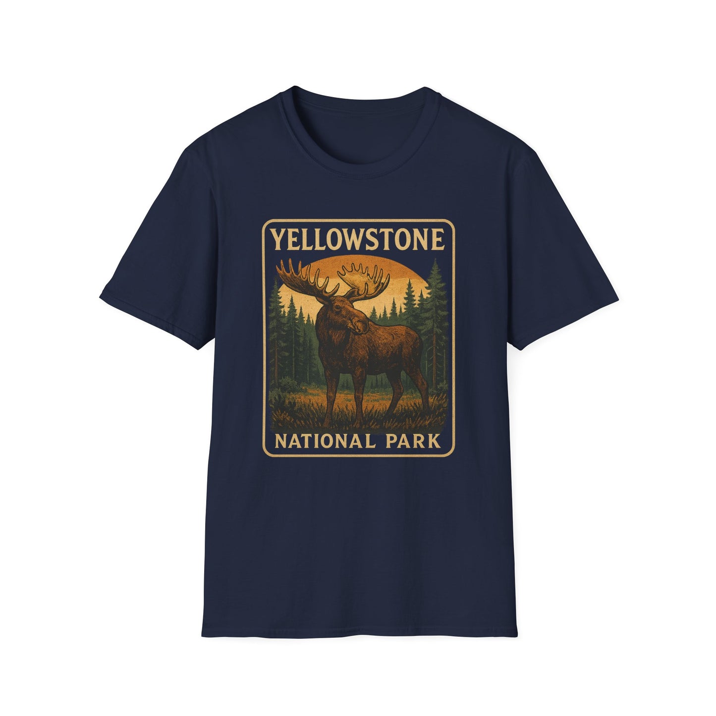 Yellowstone National Park Moose T-Shirt