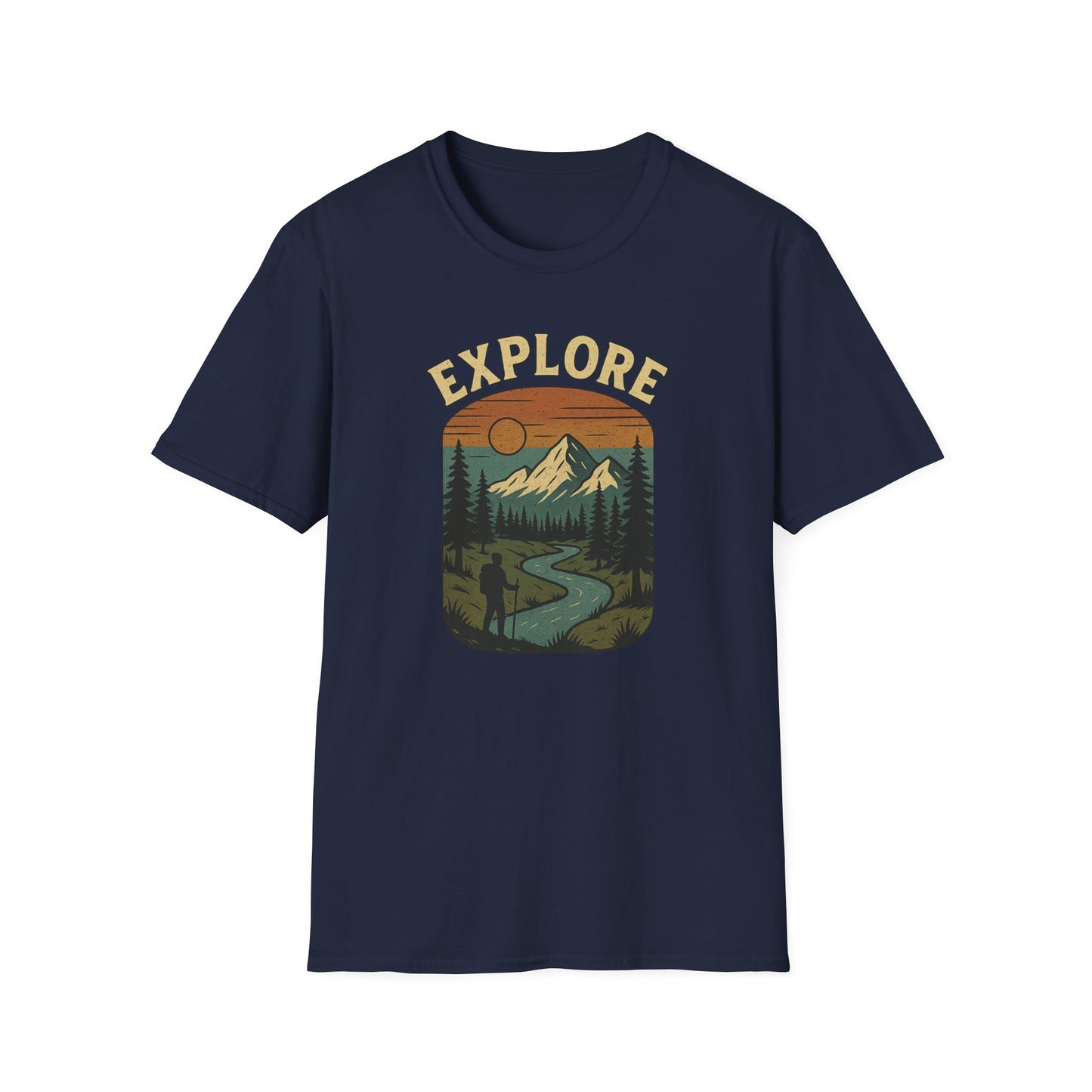 Explore Hiker Silhouette T-Shirt