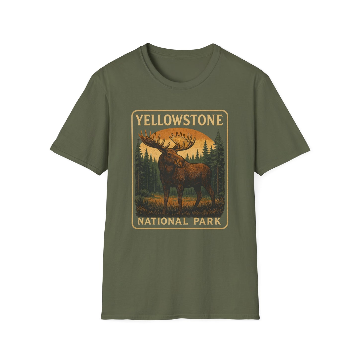 Yellowstone National Park Moose T-Shirt