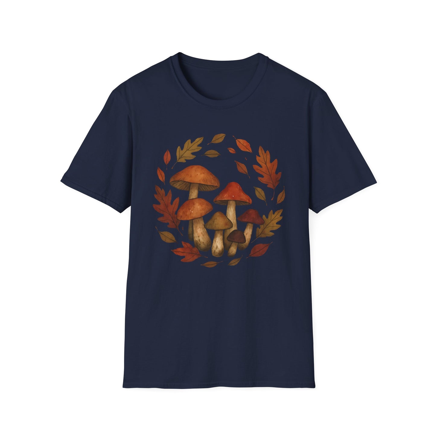 Autumn Leaves And Mushrooms T-Shirt