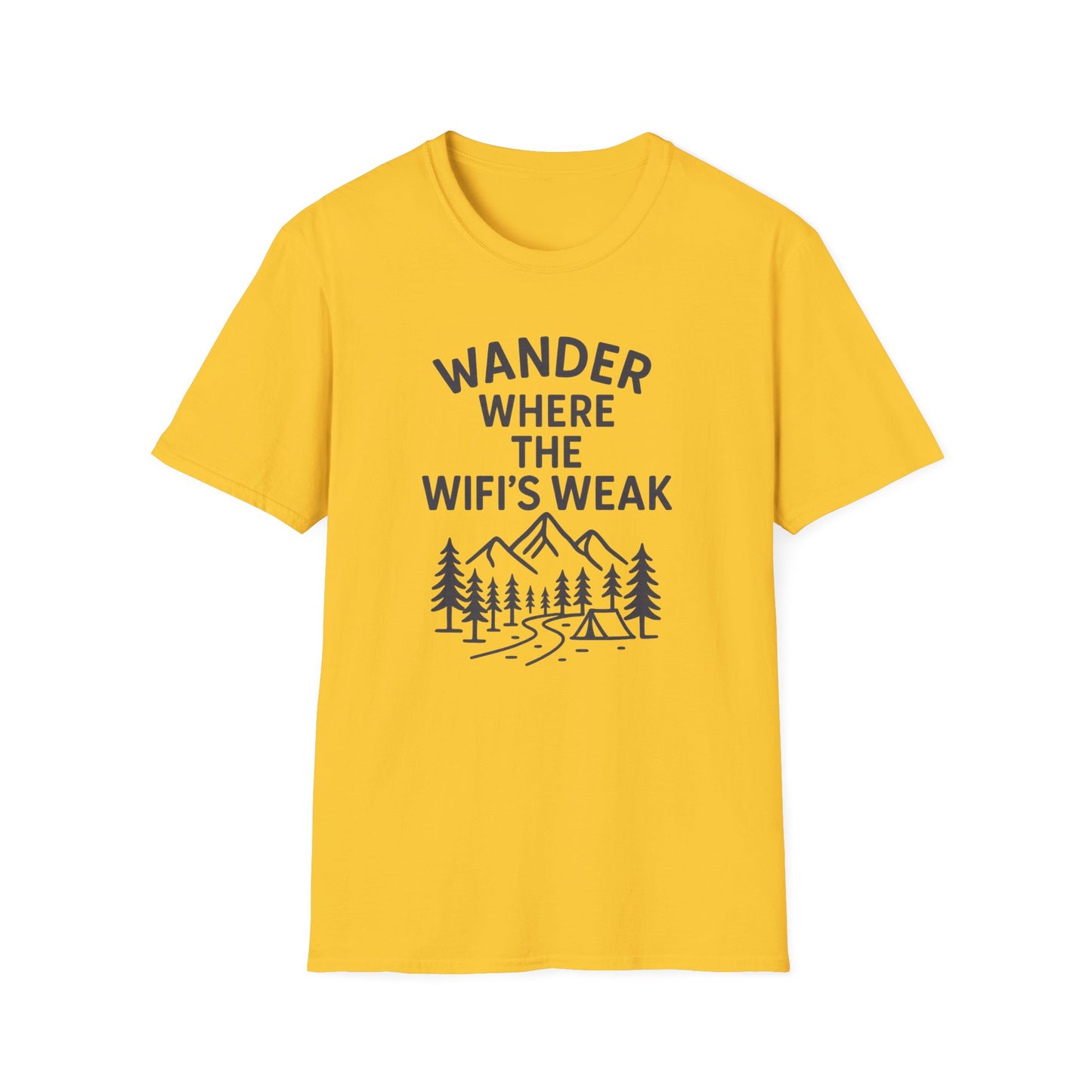 Wander Where the WiFi's Weak T-Shirt