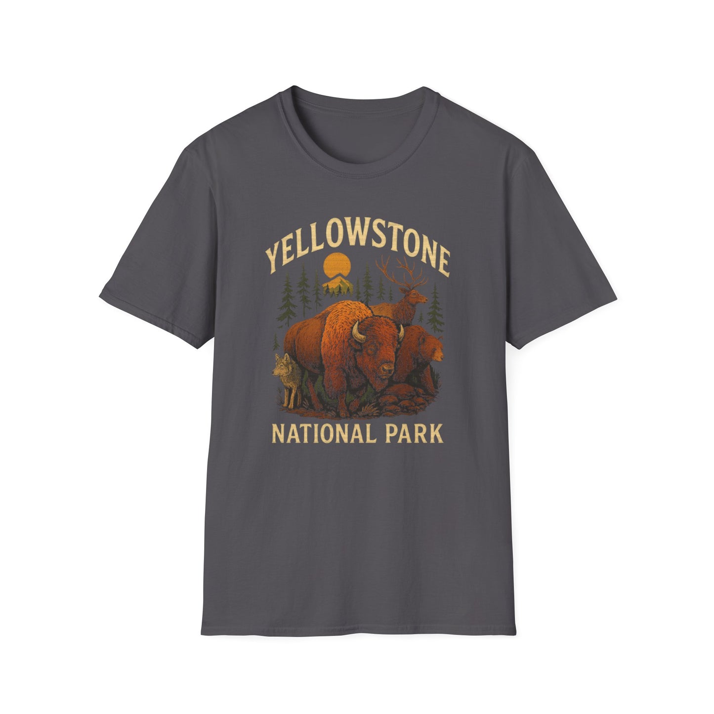Yellowstone National Park Bison T-Shirt