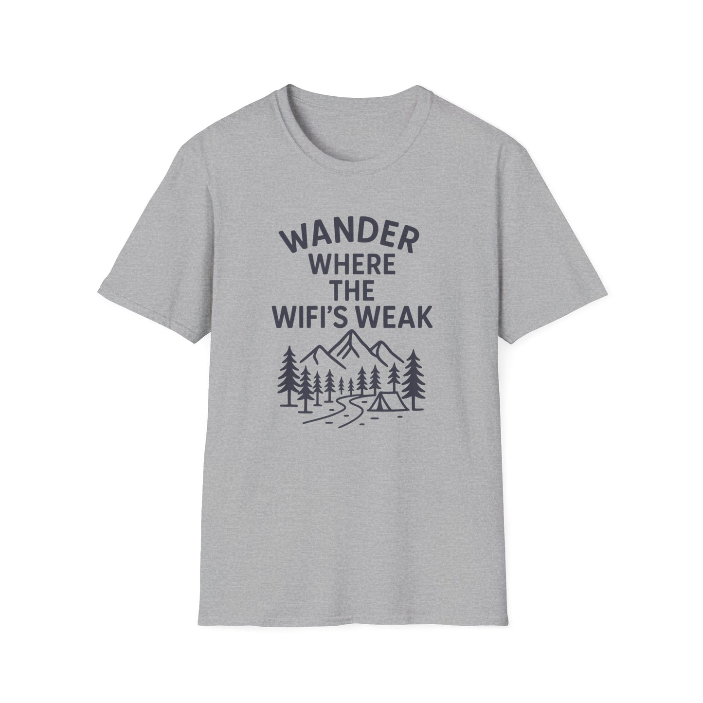 Wander Where the WiFi's Weak T-Shirt