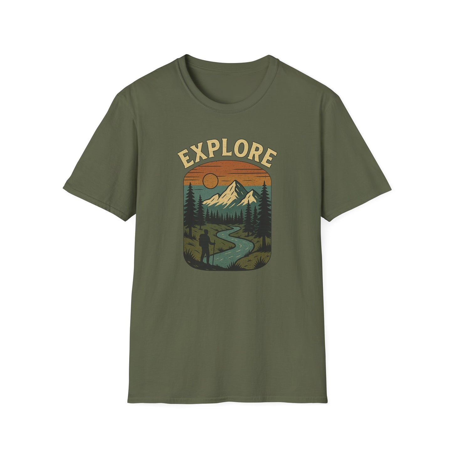 Explore Hiker Silhouette T-Shirt