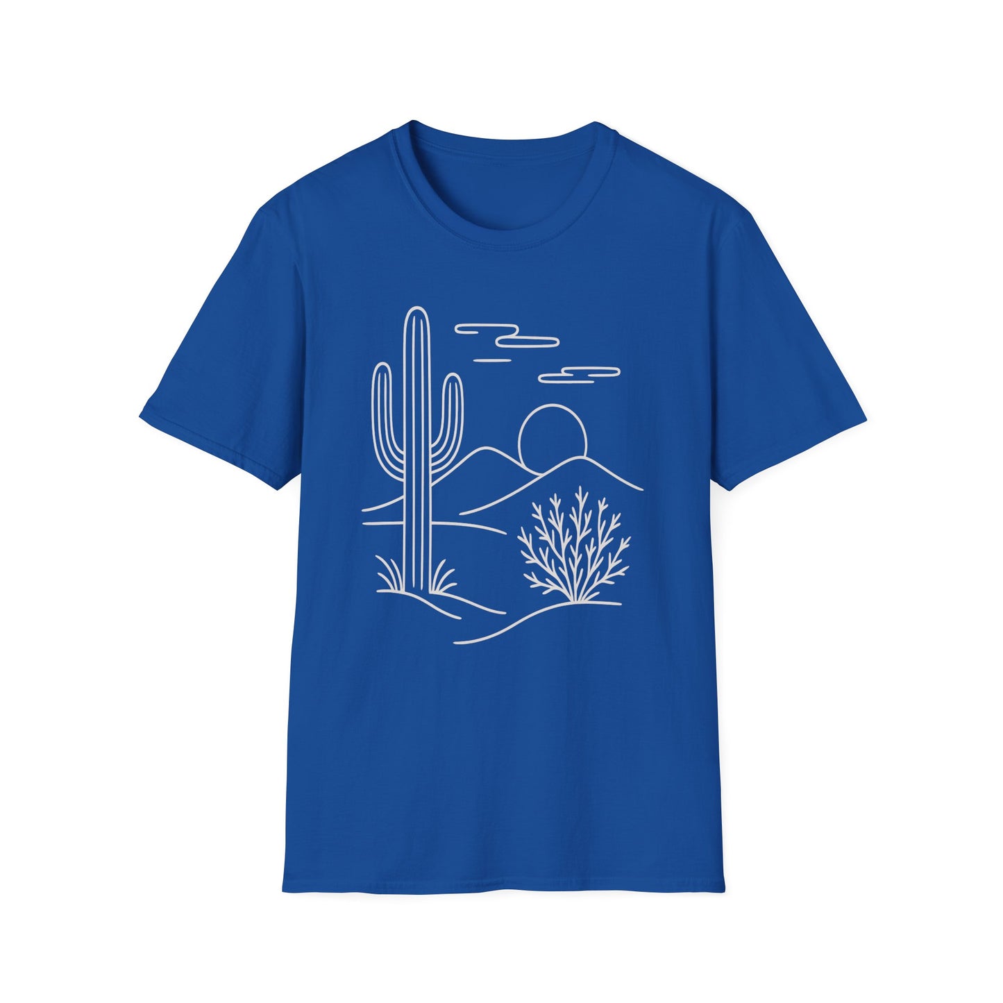 Desert Landscape Minimalist T-Shirt