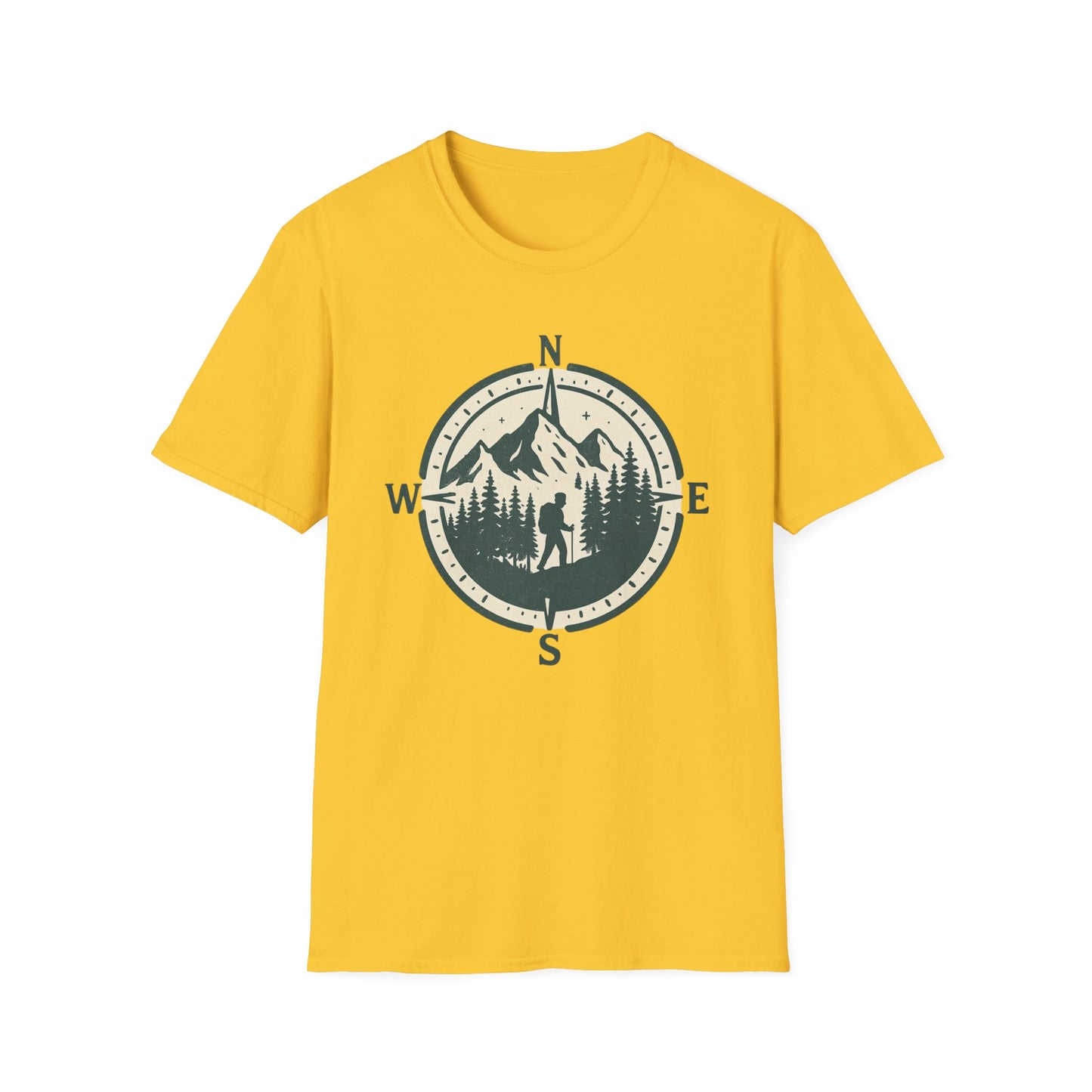 Hiker In Compass T-Shirt