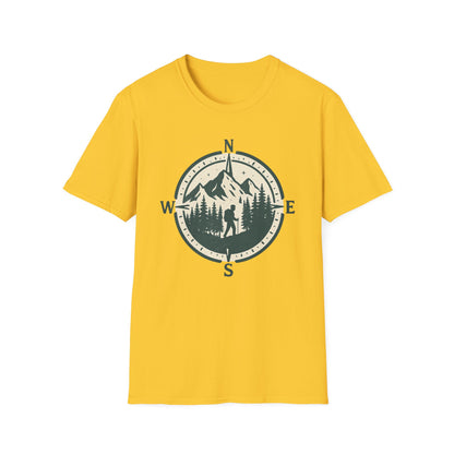 Hiker In Compass T-Shirt