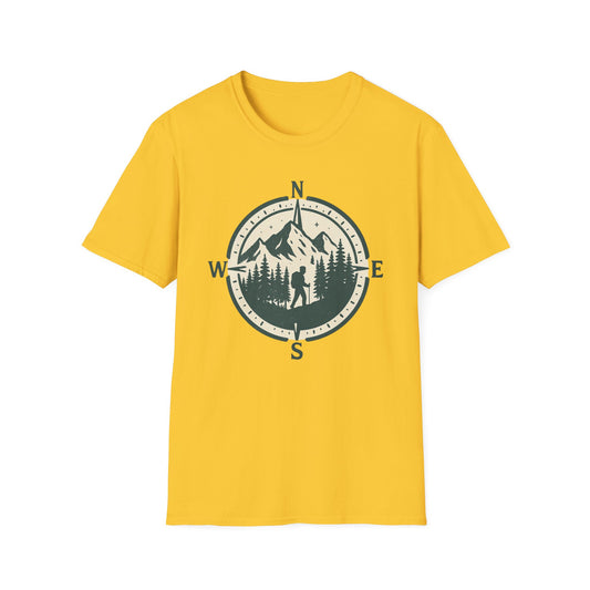 Hiker In Compass T-Shirt