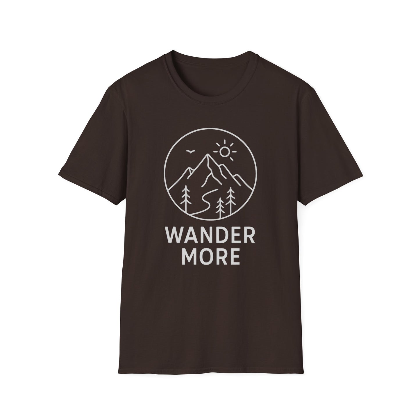 Wander More Minimalist T-Shirt