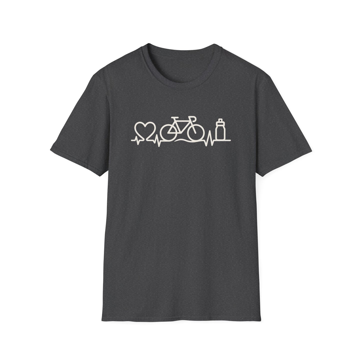 Bicycle Love Heart Beat T-Shirt