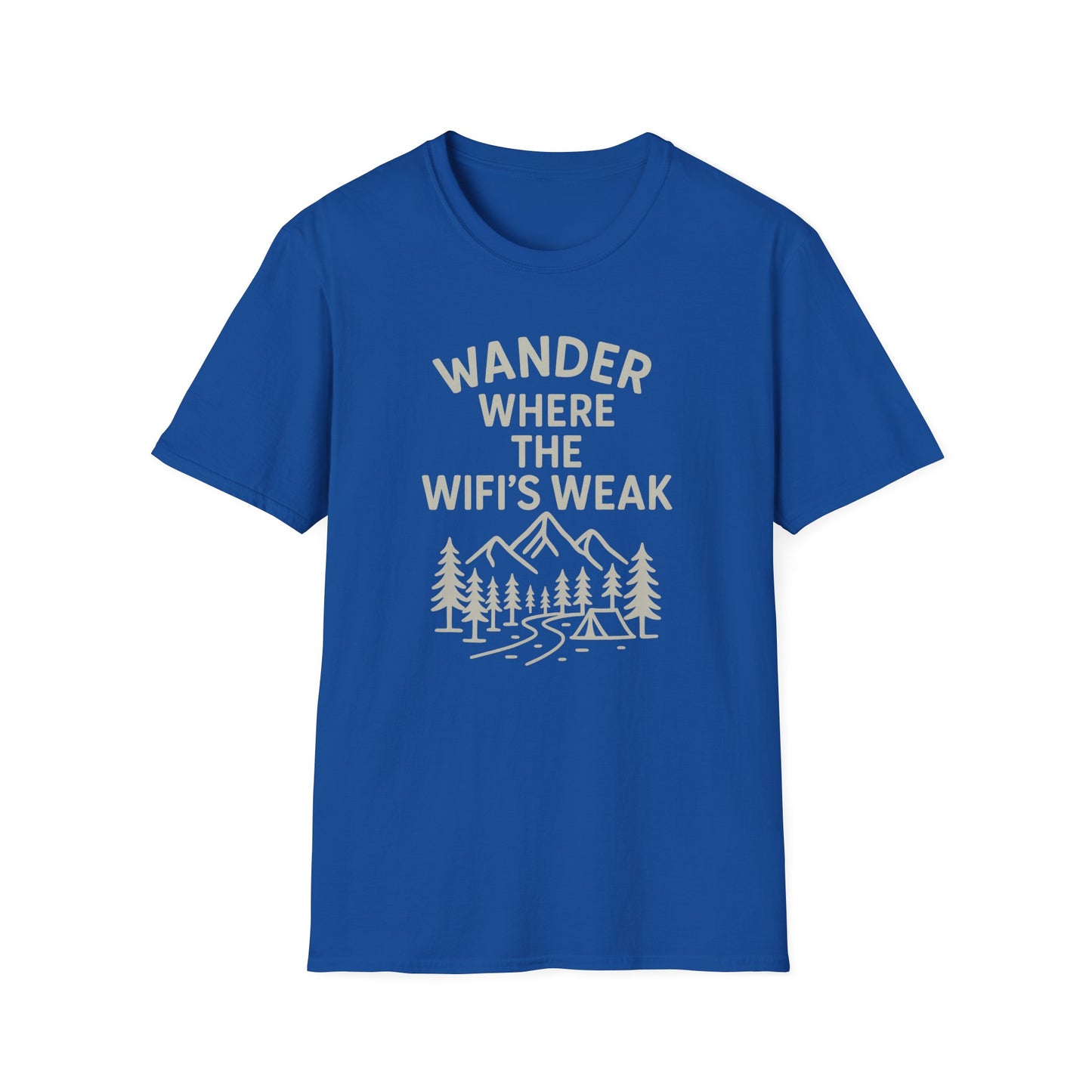 Wander Where the WiFi's Weak T-Shirt