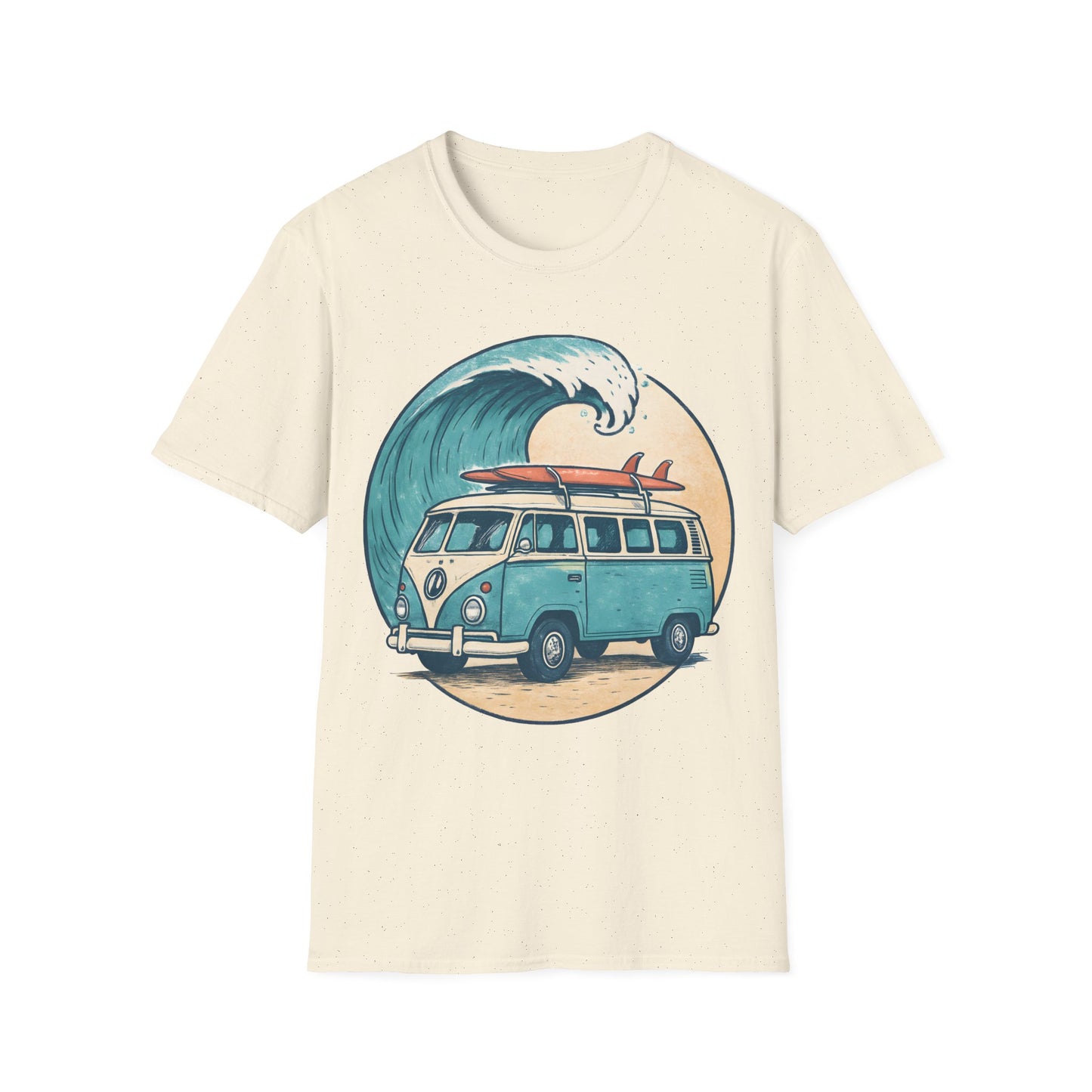 Beach Vintage Van T-Shirt