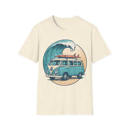 Beach Vintage Van T-Shirt