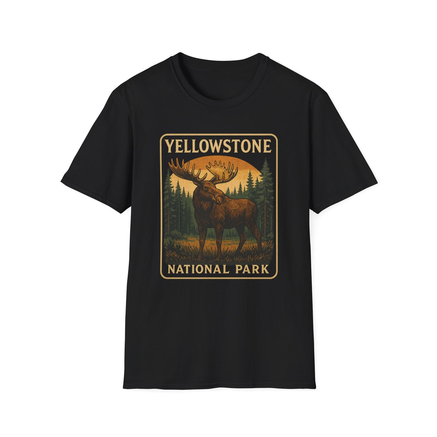 Yellowstone National Park Moose T-Shirt