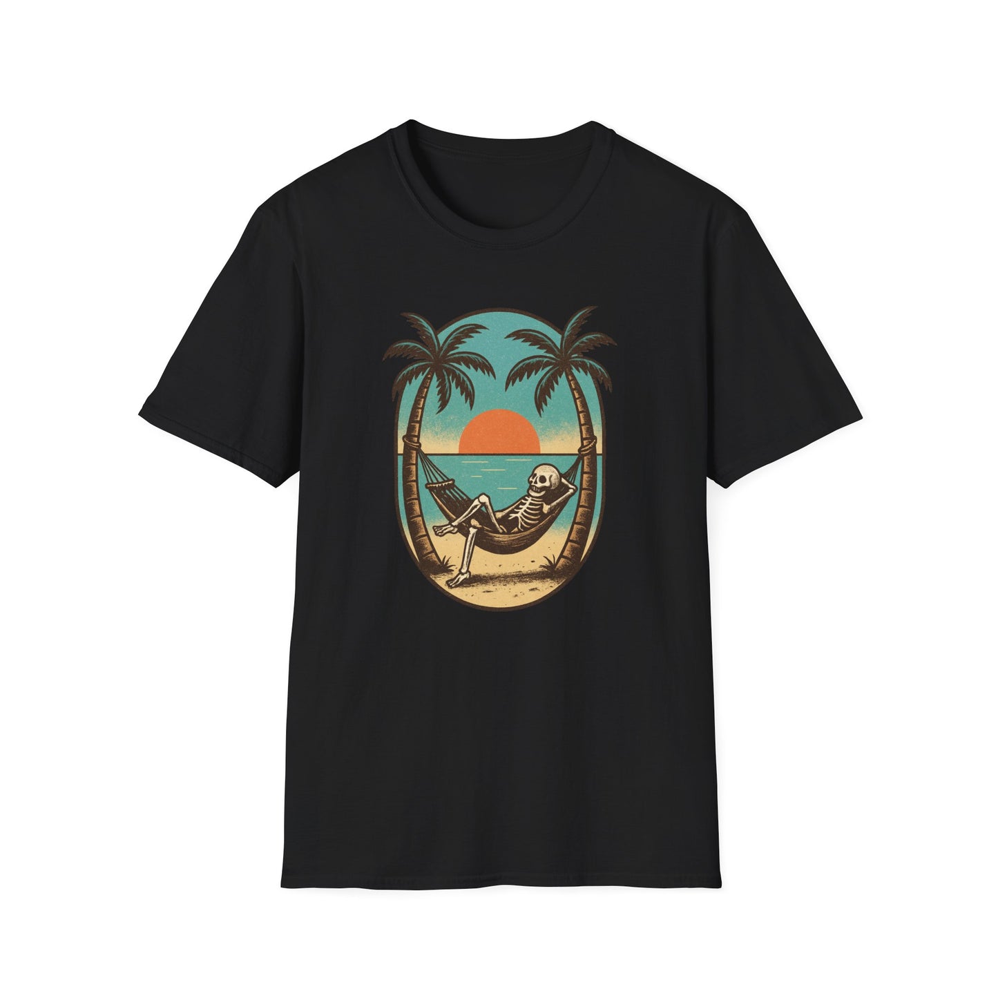 Skeleton In Hammock T-Shirt