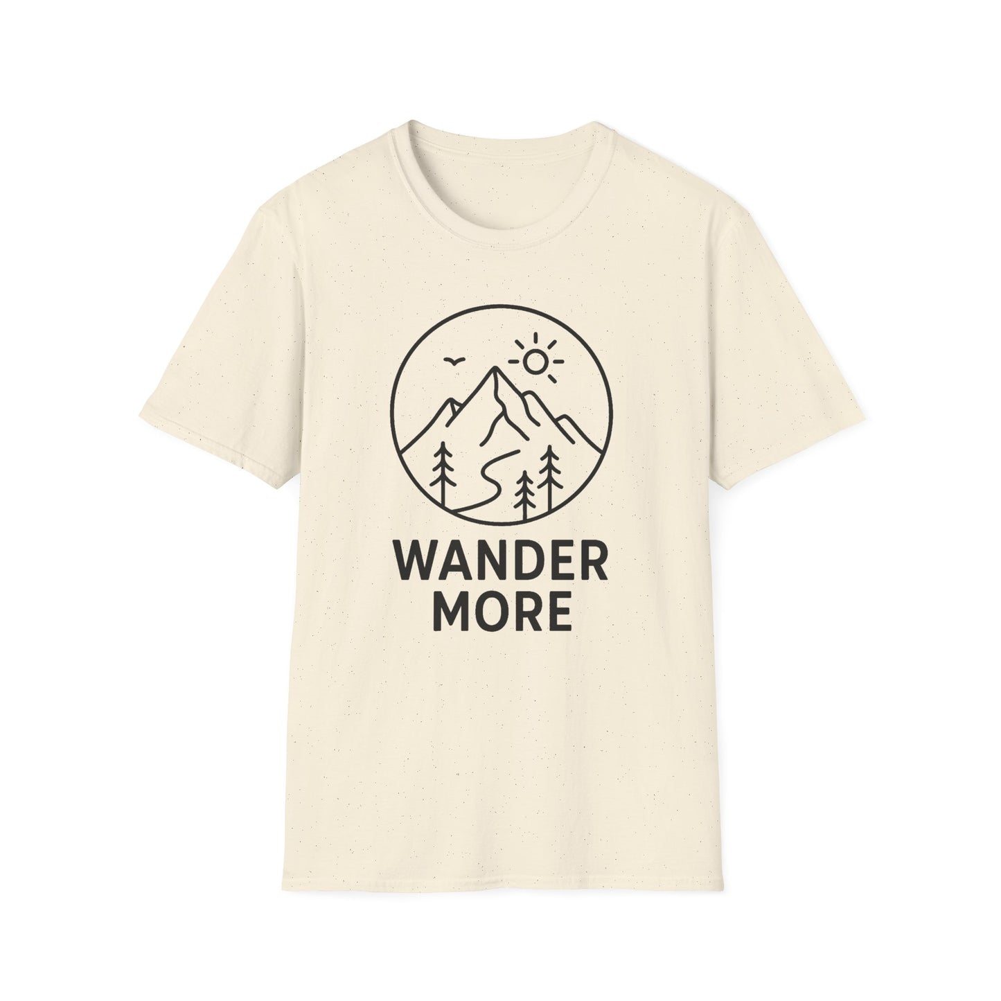 Wander More Minimalist T-Shirt